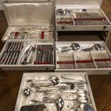 Table service for 12 people (160 rooms) regency - Silver Metal