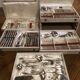 Table service for 12 people (160 rooms) regency - Silver Metal