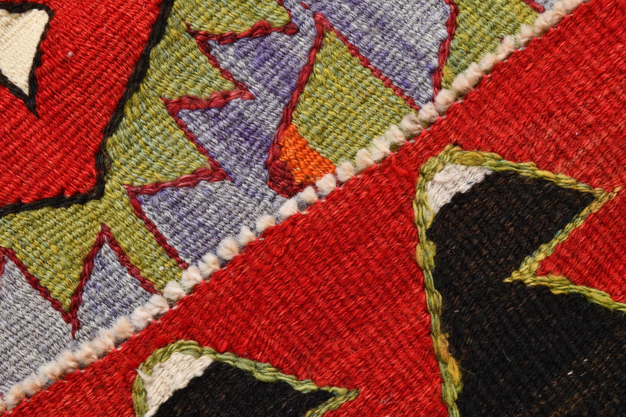 5x11 Colorful Vintage Kilim Rug, Modern Kilim Rug, 158x335Cm,Rare Style Rug