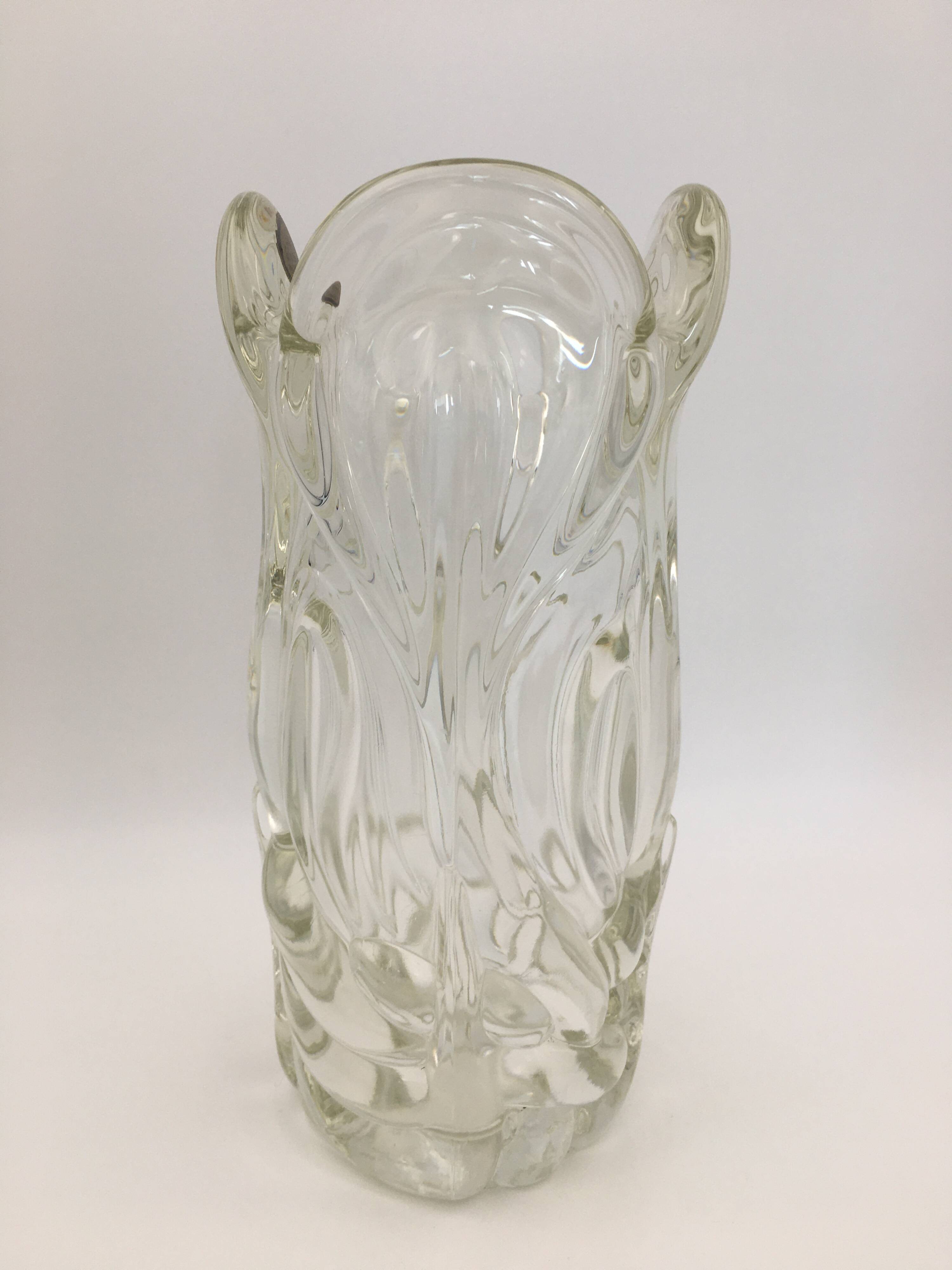 Lux Glass vase, Austria - 1960s