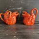 Antique ceramic lobster pitcher from the early 20th century.