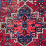 Ancient Persian carpet Hamadan handmade 108x192 cm