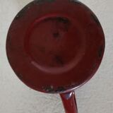 Pot à lait en tôle émaillée