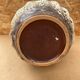 Antique west germany ceramic pitcher brown beige vintage