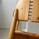 Pine armchair René Daumiller