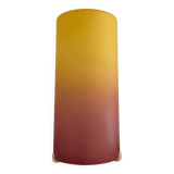Vintage frosted glass cocktail lamp