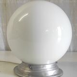 Ceiling lamp opal globe 50s 60s