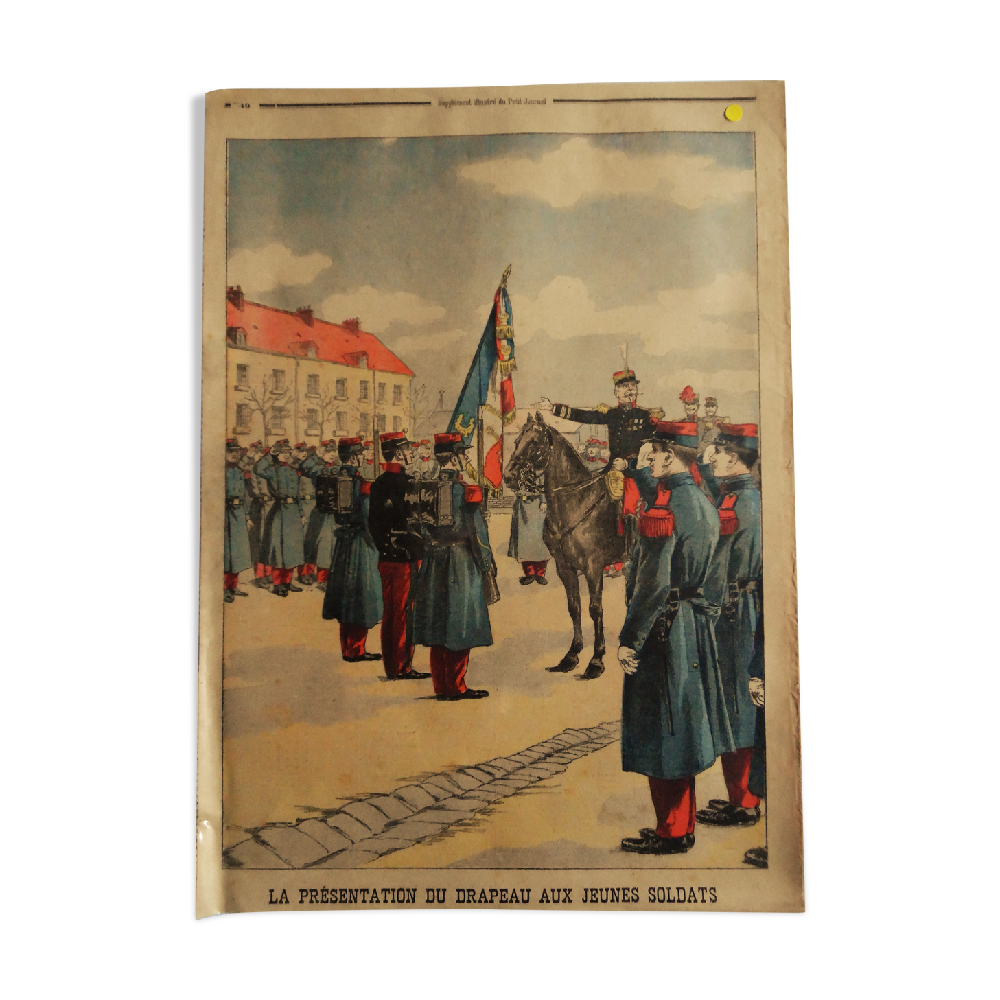 La présentation du drapeau en 1903