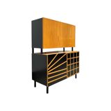 Vintage Highboard mit Bar