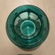 Art Deco green glass vase