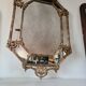 Venetian mirror with art deco parcloses 117 x 72 cm