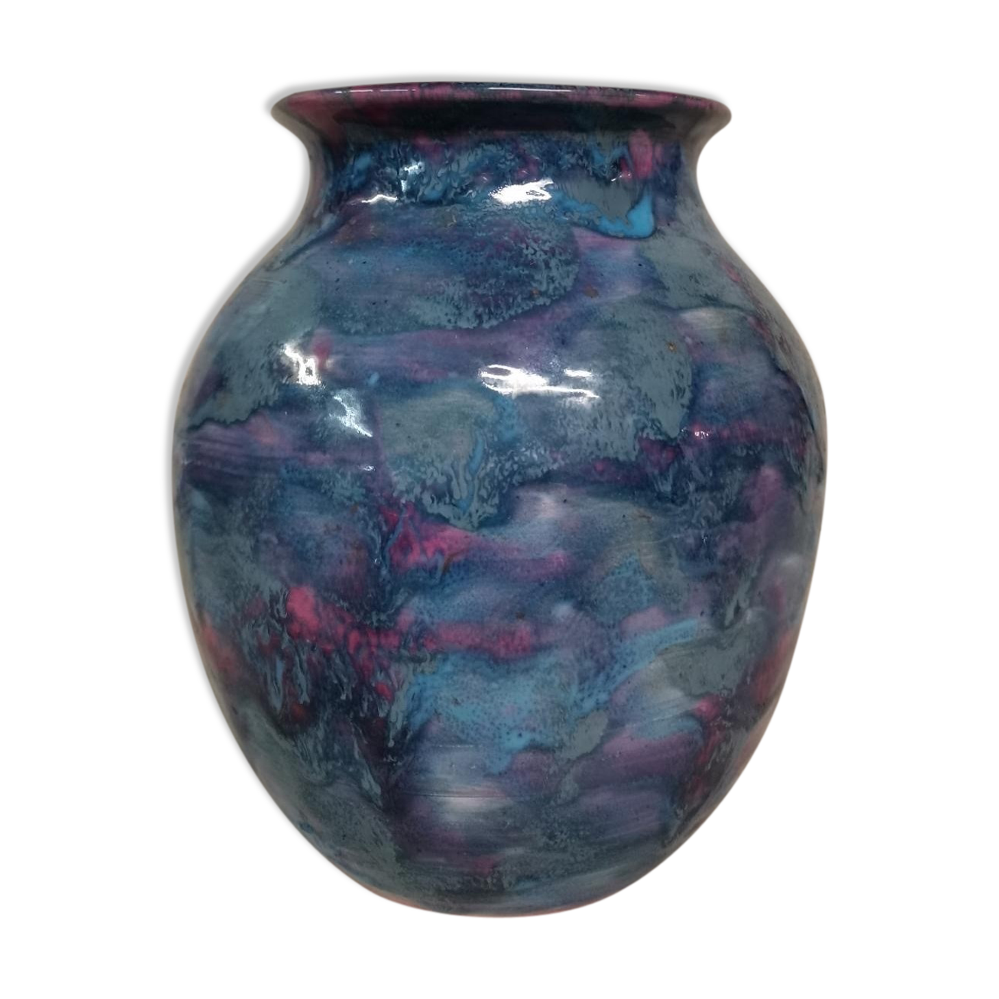 J.R. Rubatti blue vintage vase