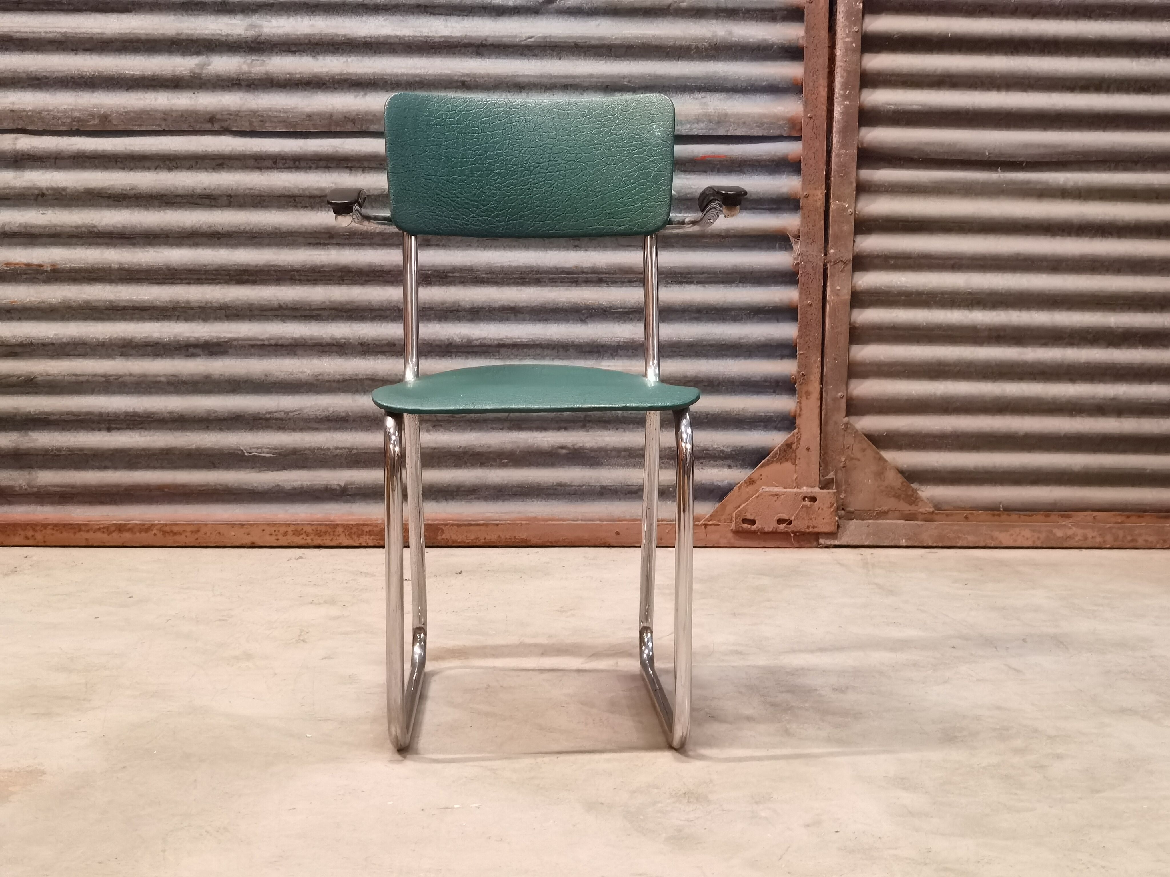 Vintage Gispen bauhaus chair