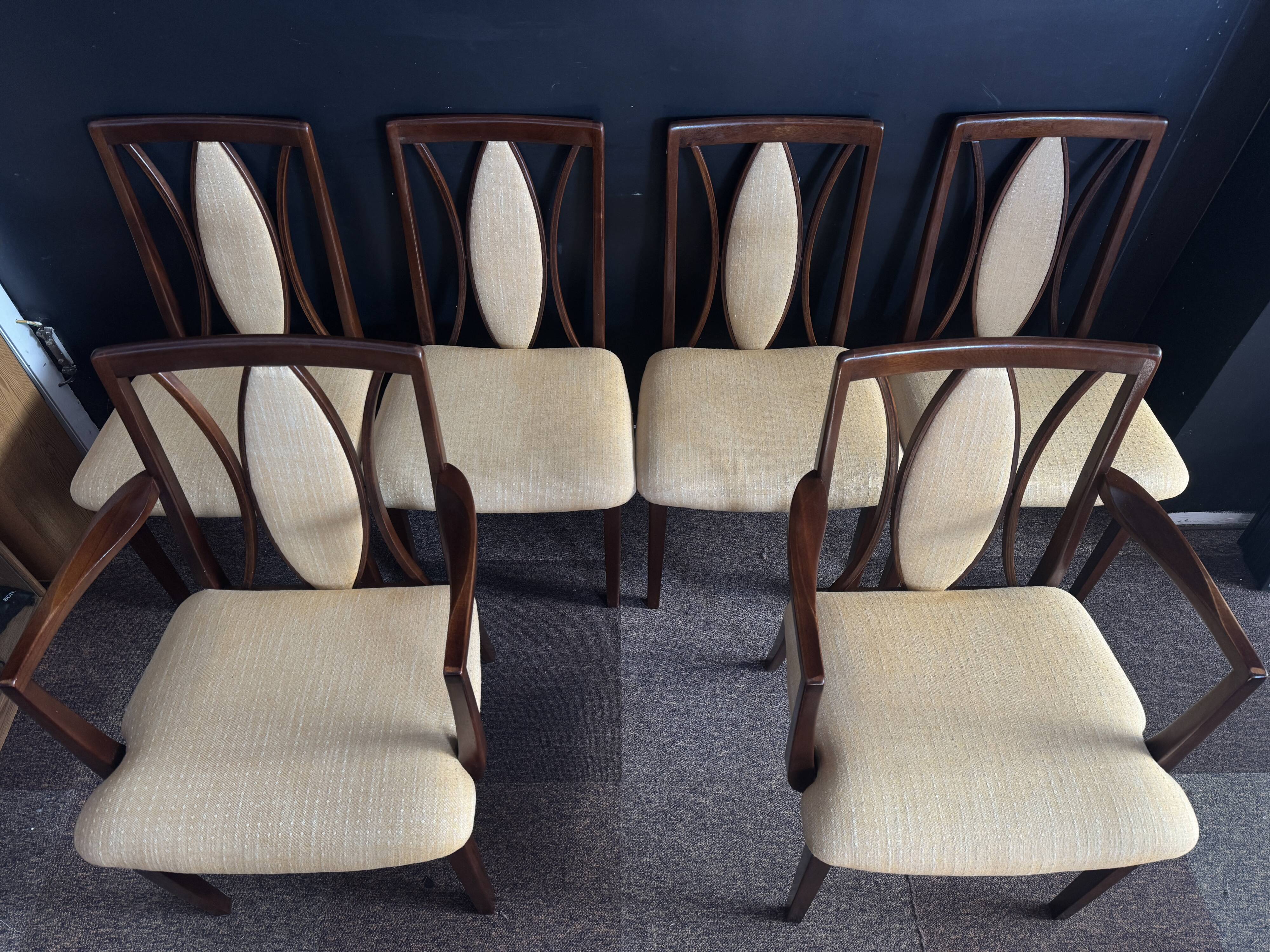 Set of 4 chairs - G-Plan - teak