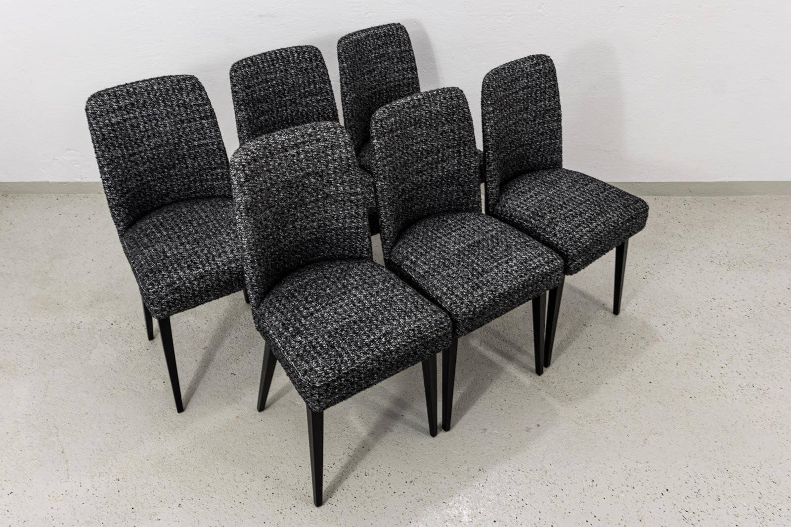 Vintage Dining Chairs, Poland, 1960's, Set of 6