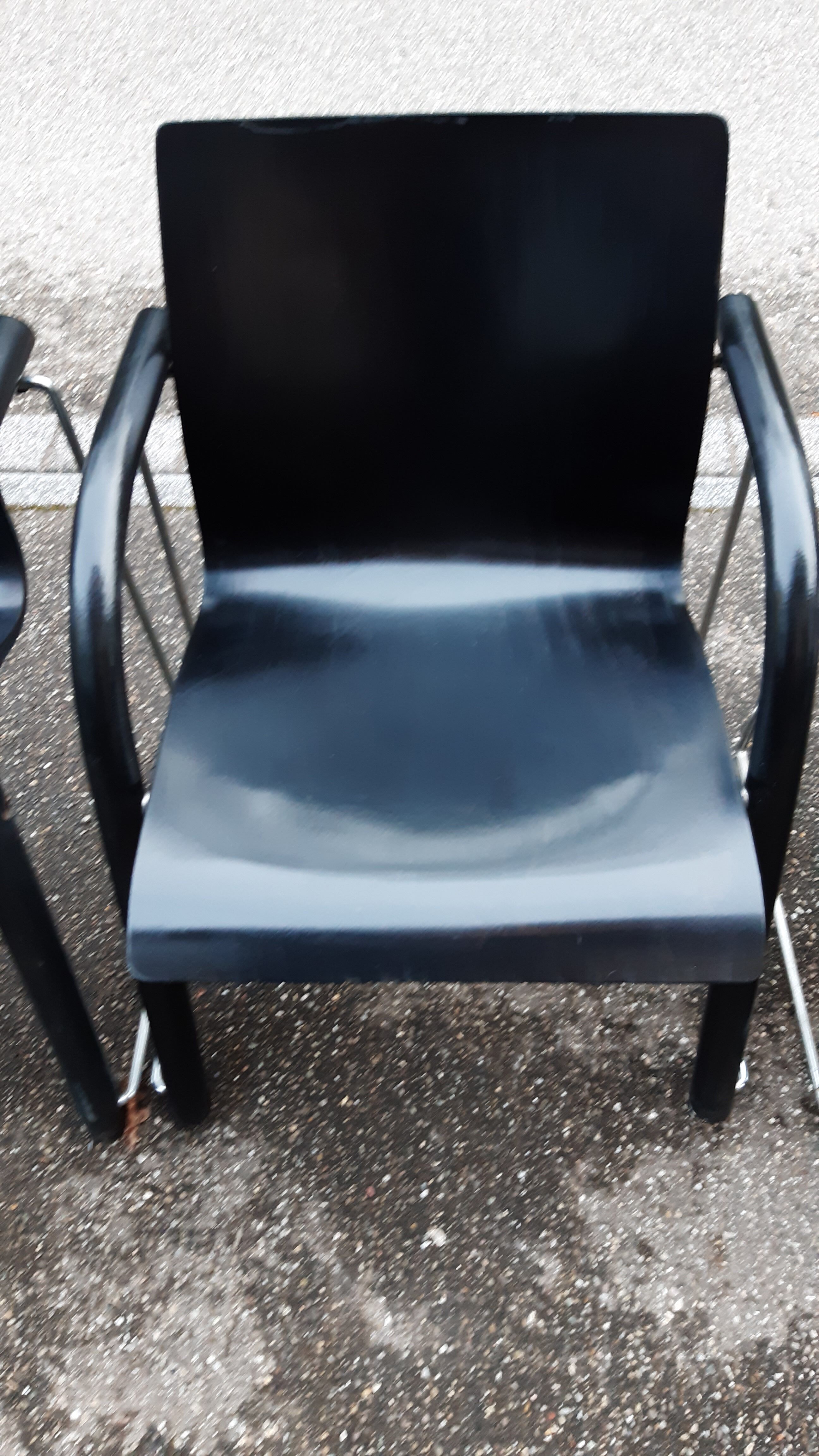 S320 chairs by Ulrich Boehme and Wulf Schneider for Thonet