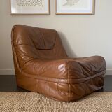 Brown leather heater