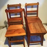 Set of 4 mountain chairs