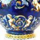Large pitcher vase, Gien earthenware, Renaissance model, 1940s/50s.