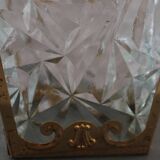 Glass and brass suspension