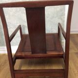 Fauteuil palissandre Chine