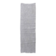 Light Gray Handmade Vintage Kilim Runner Rug, 62x192 Cm