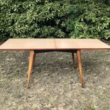 Table rectangulaire scandinave plateau portefeuille, 1970
