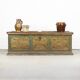Painted folk art bridal chest 1753