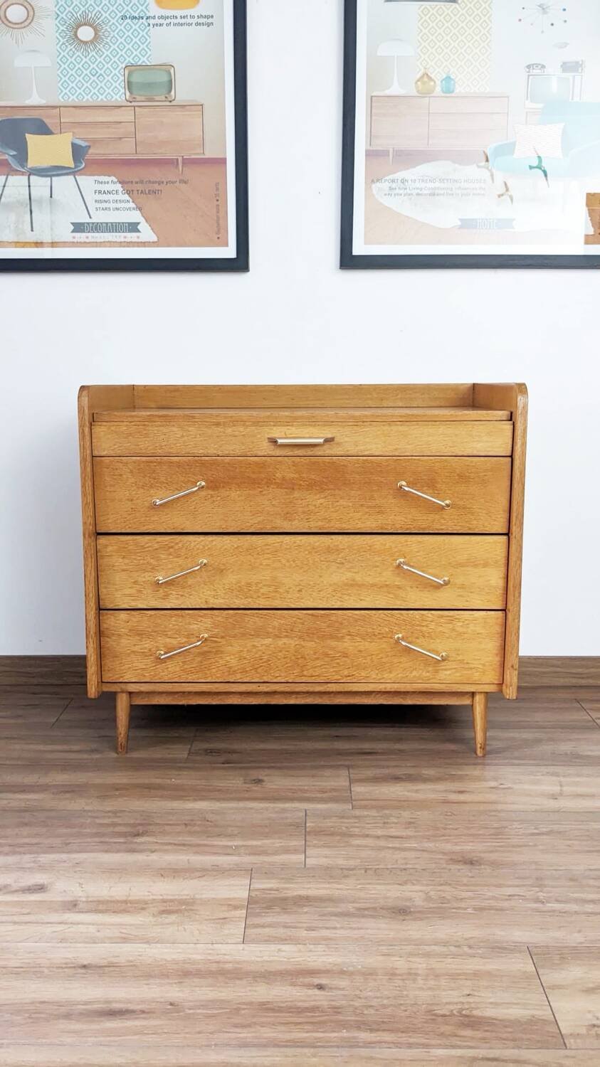 Commode vintage mid-century