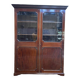 Bibliothèque - Vitrine anglaise en acajou