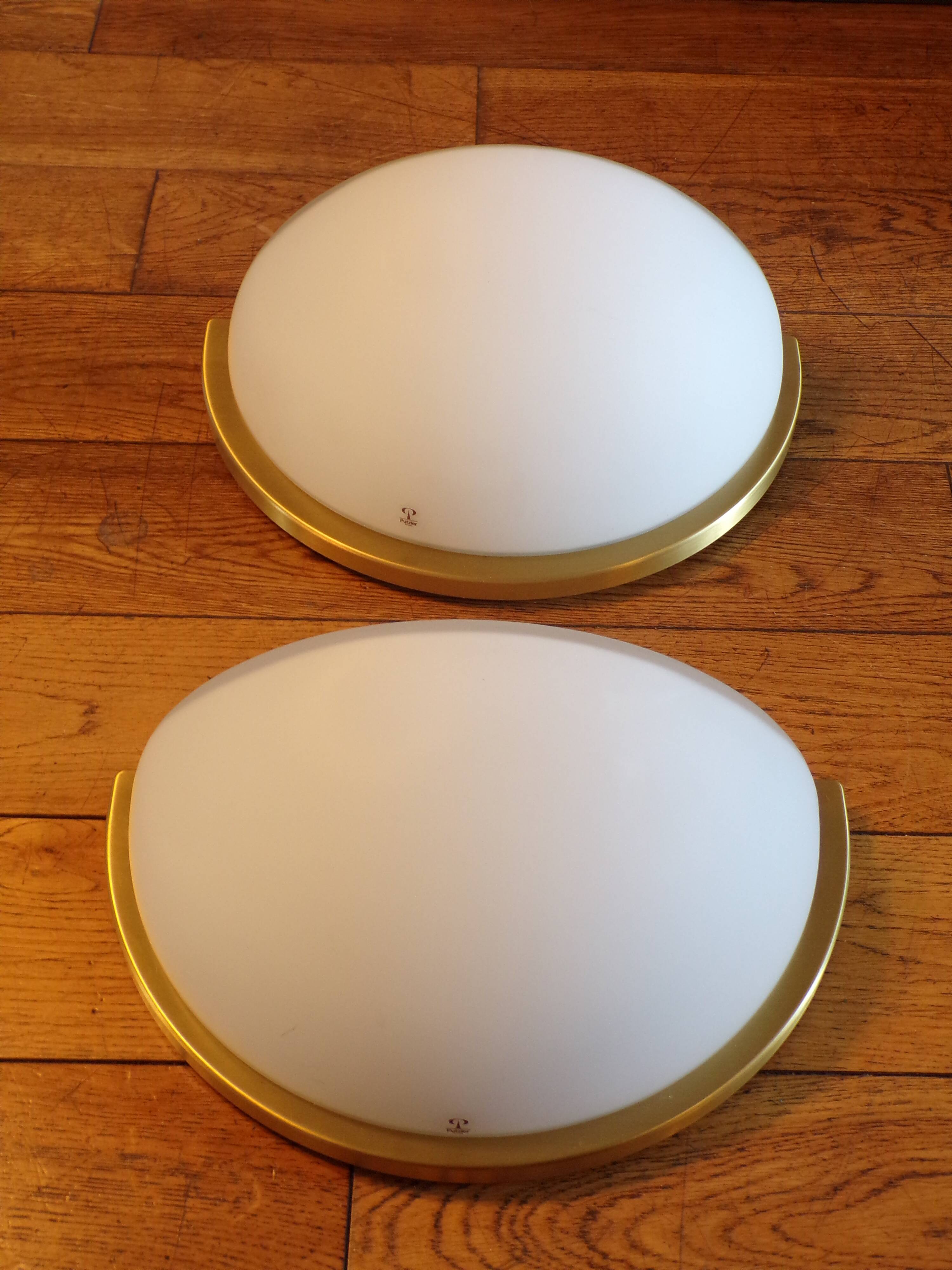 Pair of Peill & Putzler wall lights