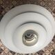 Large Scandinavian pendant lamp (50cm) / Silver matte