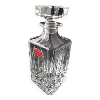 Lorraine crystal whiskey decanter