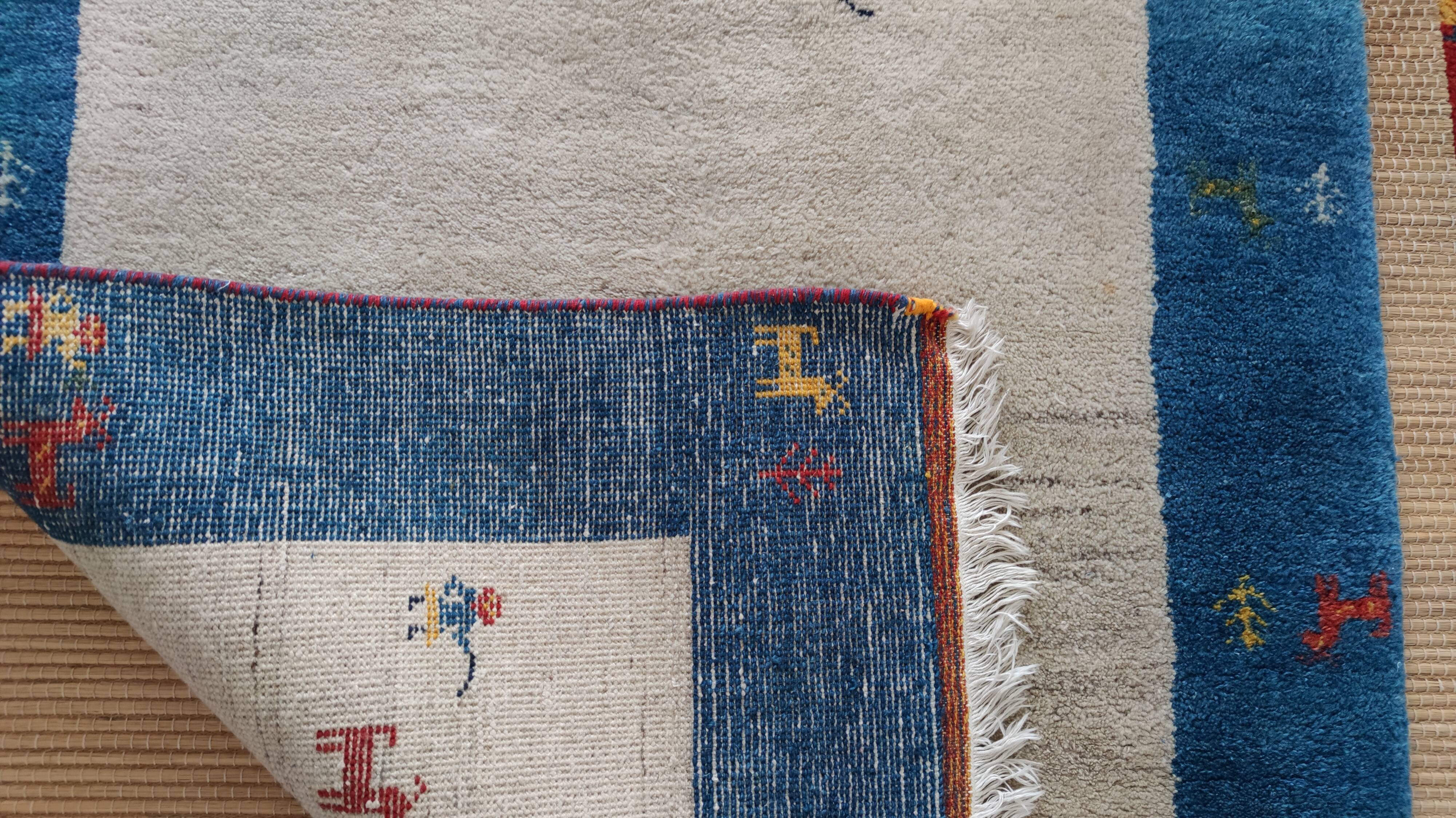 Indo-gabbeh carpet 190 x120 cm