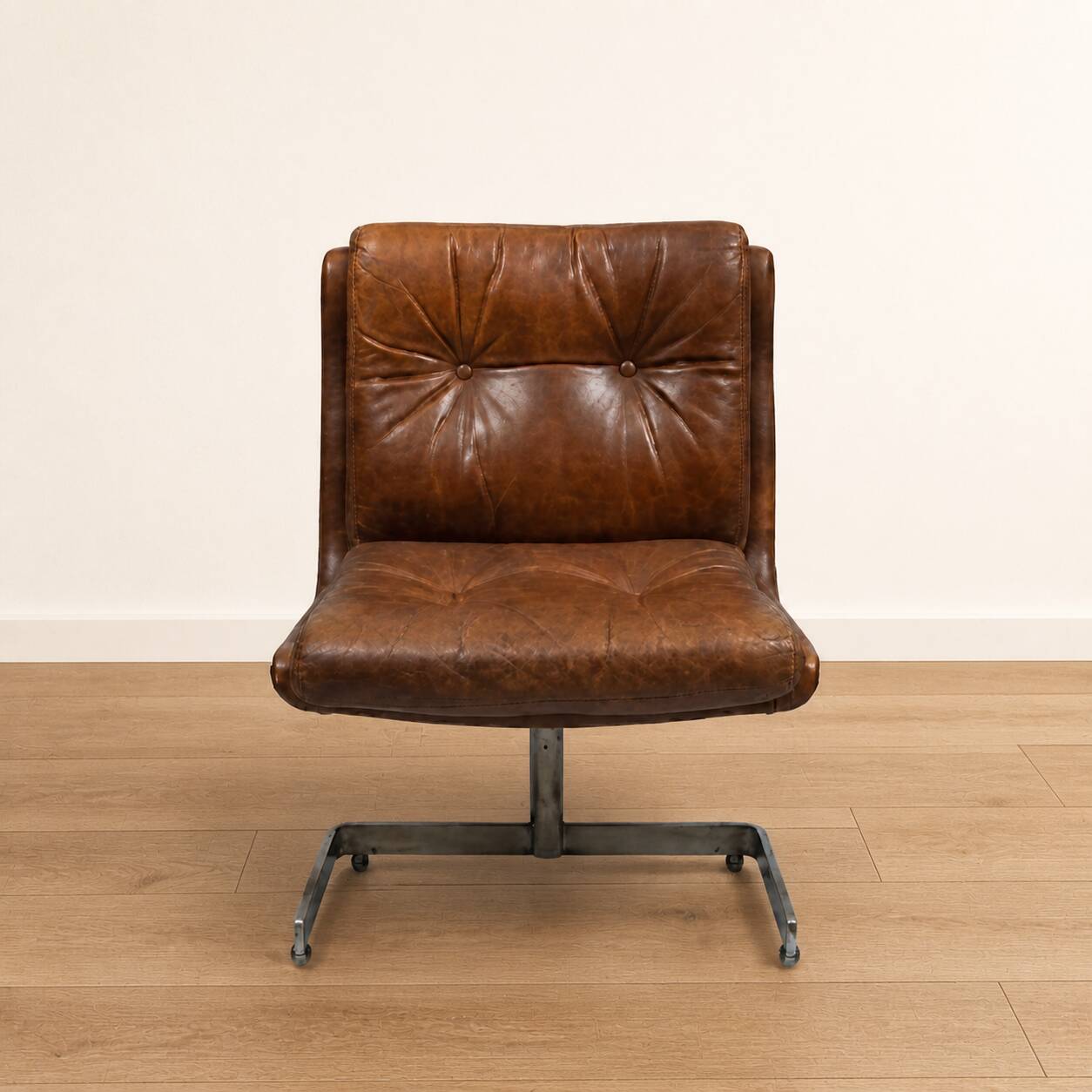 Chaise de bureau de Raphaël Raffel années 70