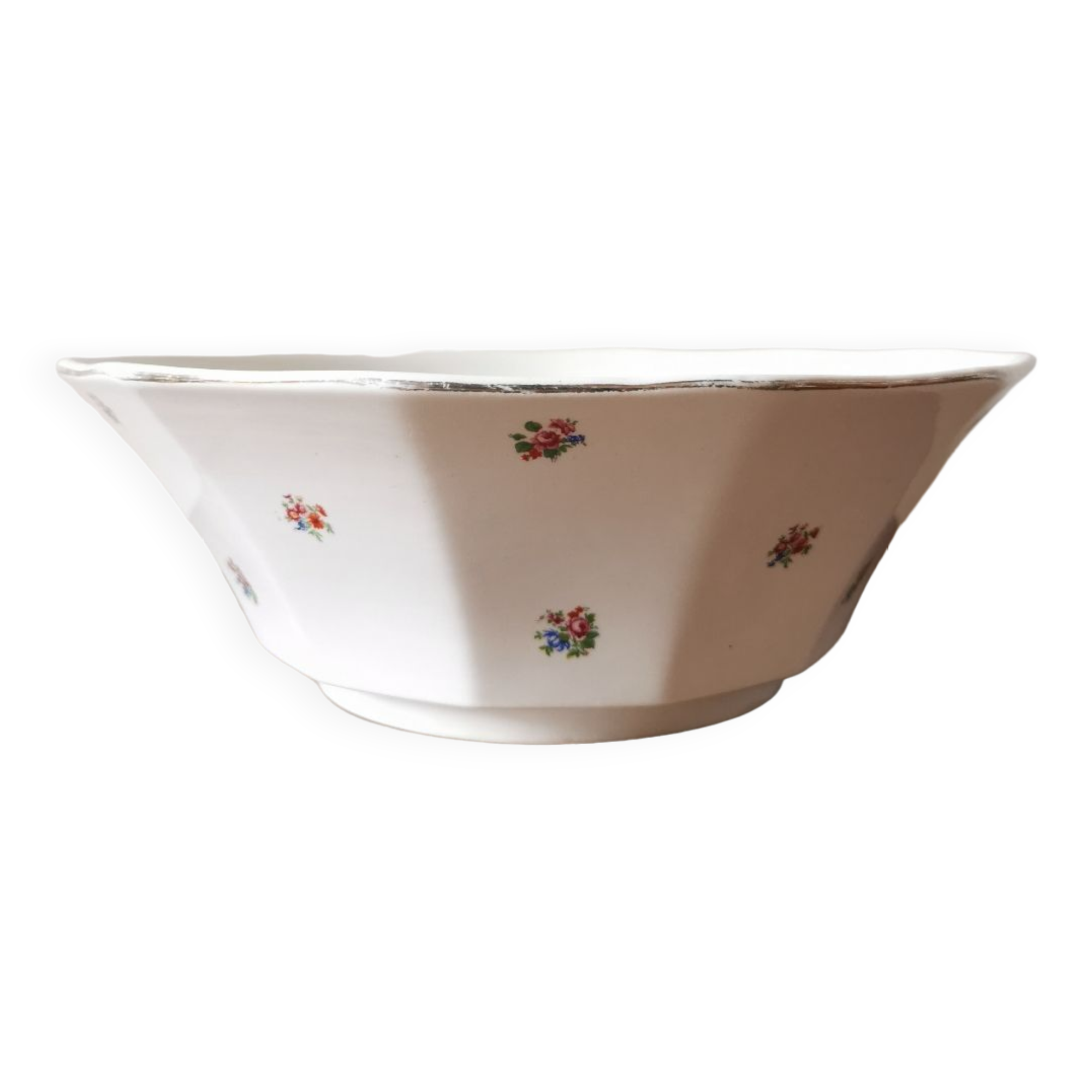 Vintage Digoin salad bowl