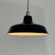 Old enamelled workshop suspension