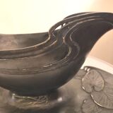 Art nouveau tin saucière from JUVENTA PRIMA METAL from 1905