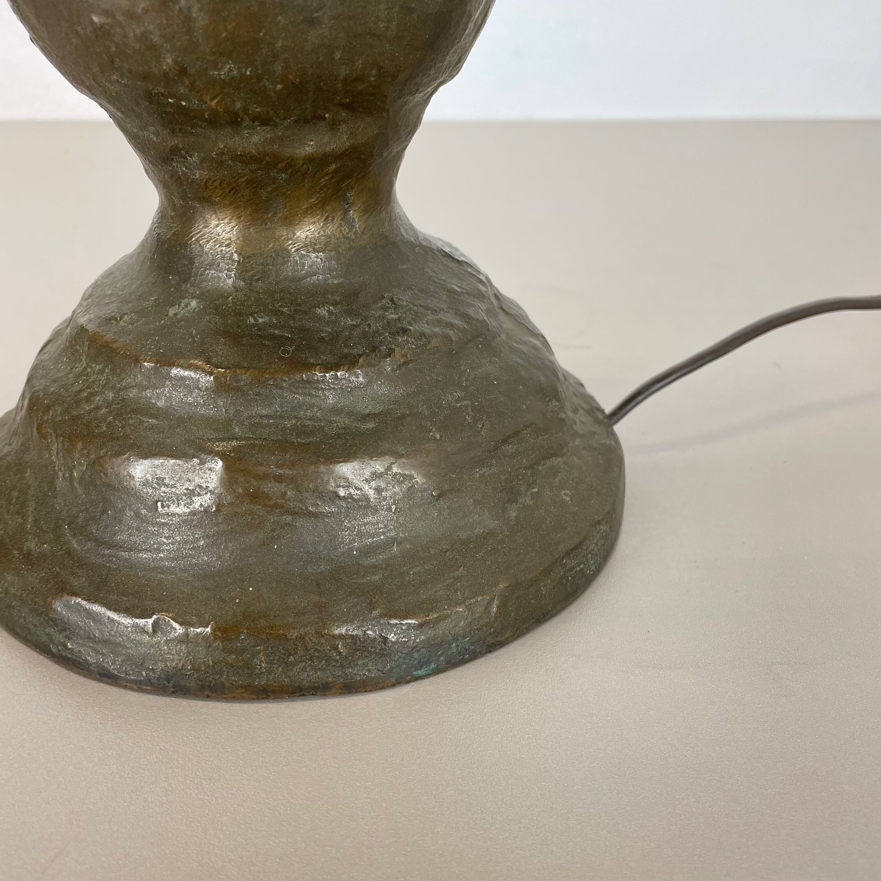 Original Auböck Style Hollywood Regency Bronze Table Light, Austria, 1960s