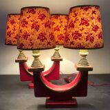 Pair of 1930s lamps