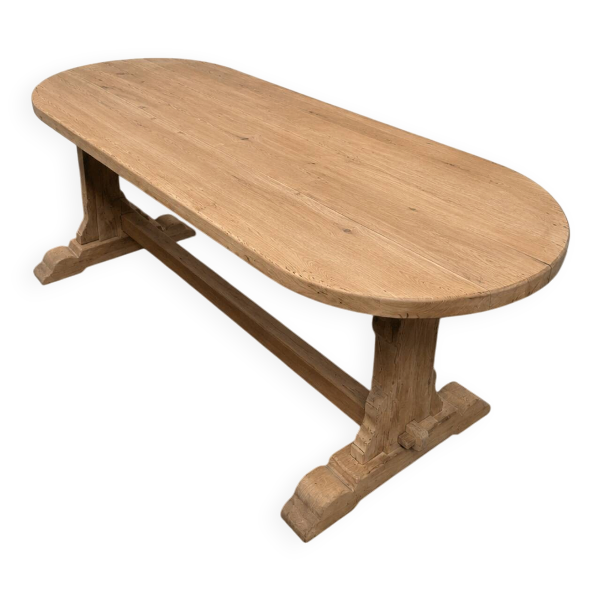Table de monastère en chêne massif