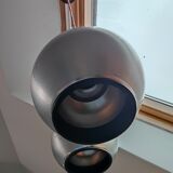 Duo of Erco 1970 aluminum suspensions