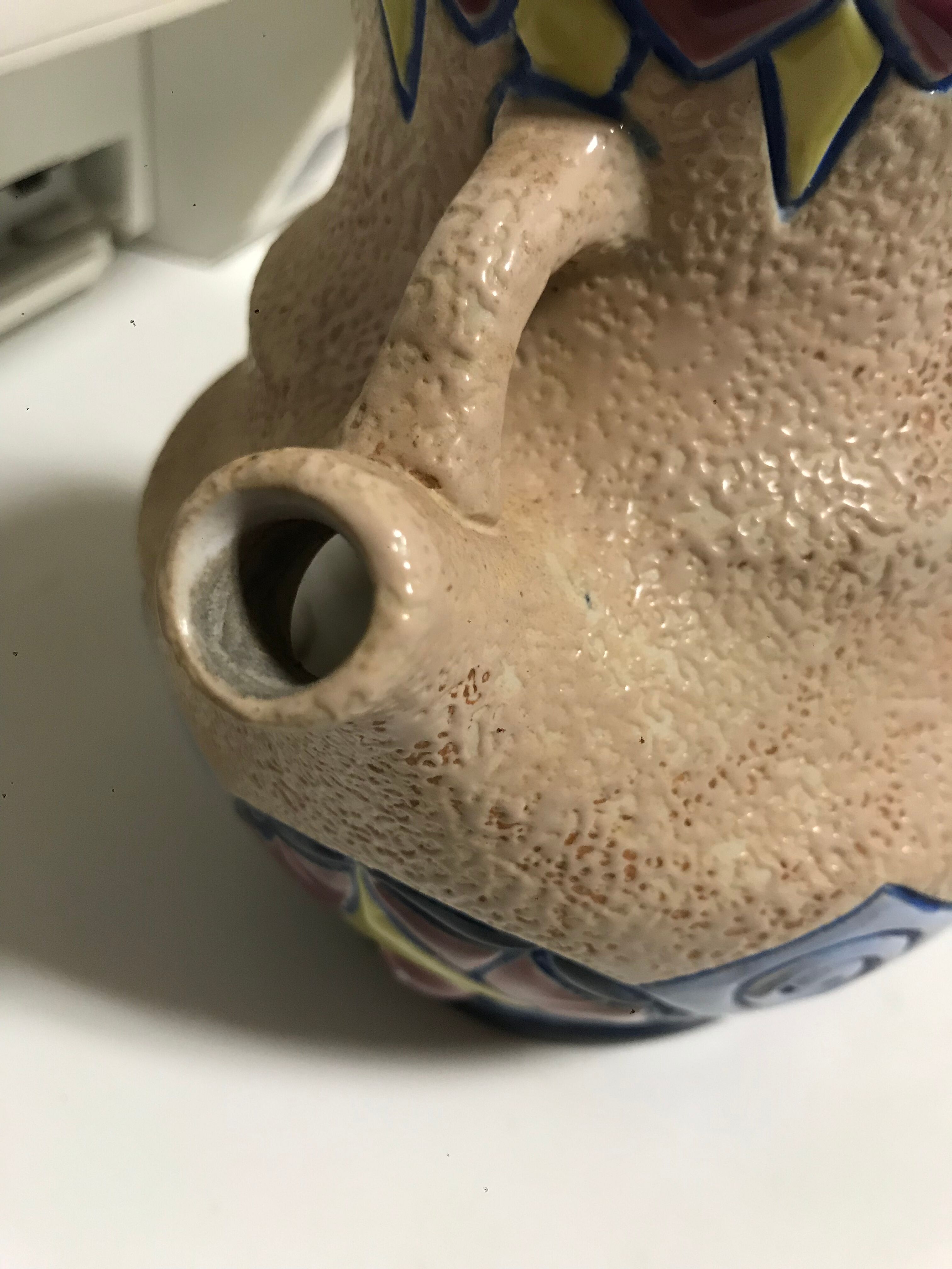 Ceramic art deco vase