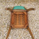 Skai vintage and sitting Chair wood and springs.