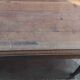 Grande table Drapier ancienne XIX eme meuble métier atelier tissu commerce