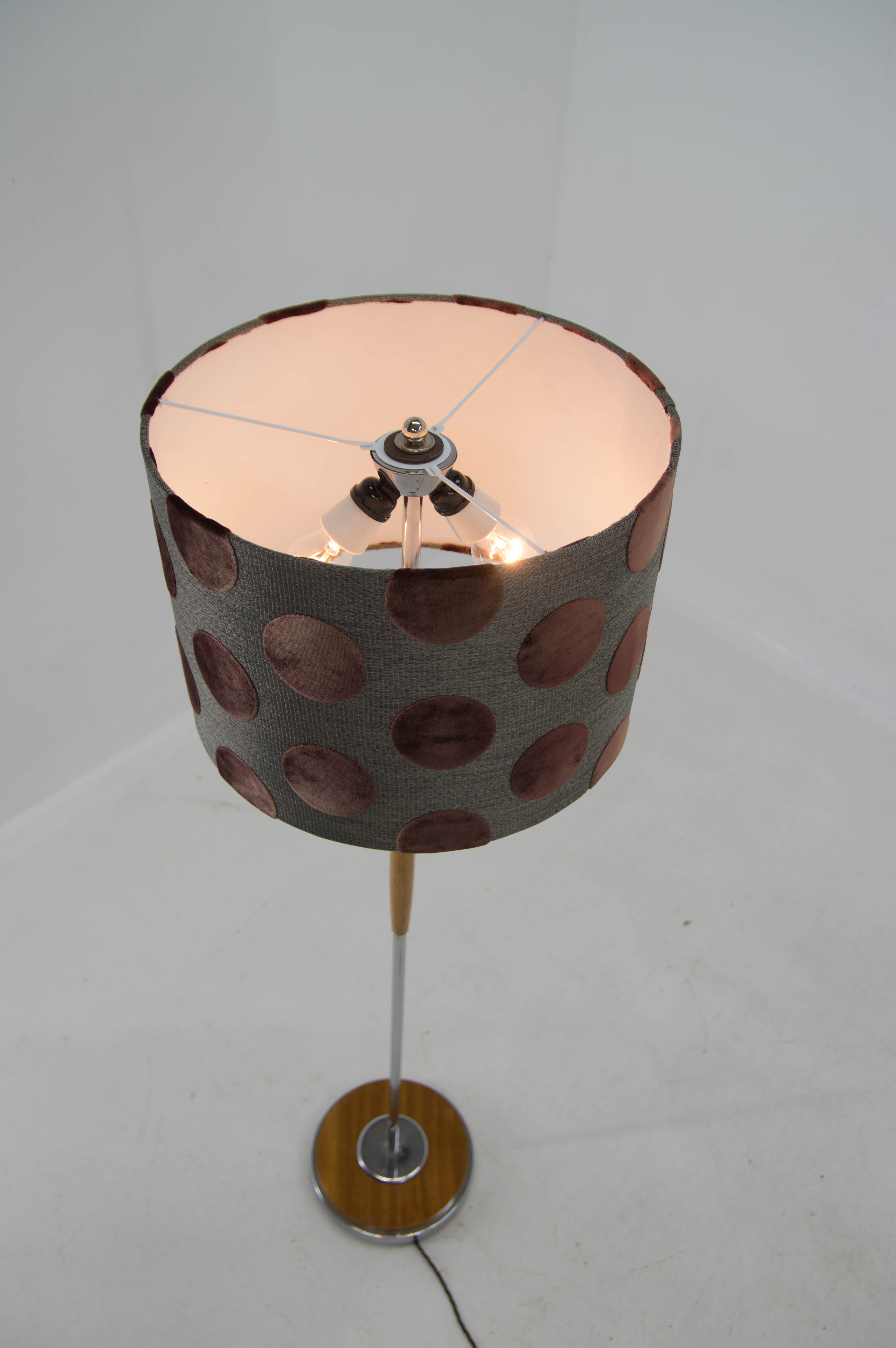 Mid-Century Floor Lamp, Czechoslovakia, 1970s