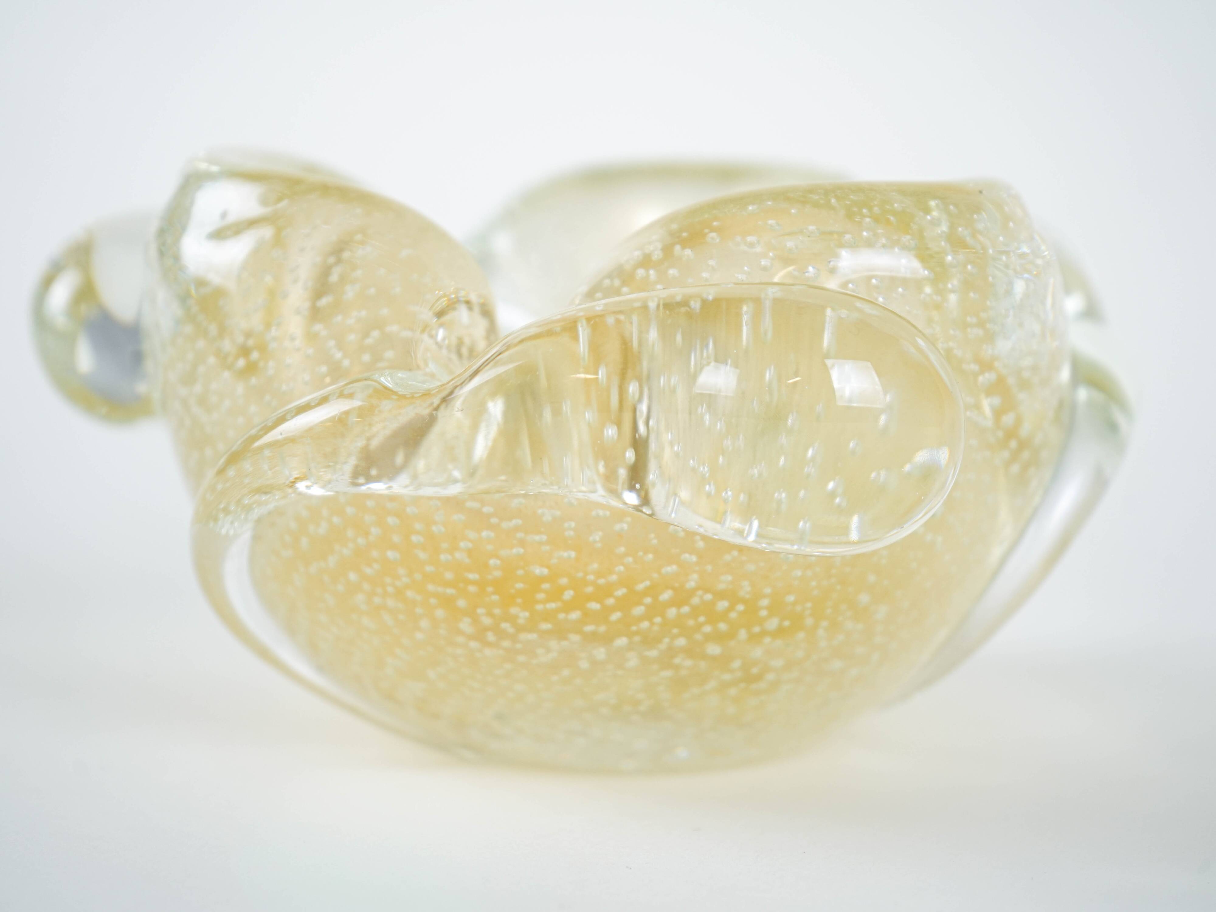 Ashtray, Murano glass, 1960s, made in Italy
