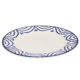 Set of 2 blue dinner plates