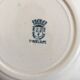 2 hollow plates earthenware st Amand model Guadeloupe