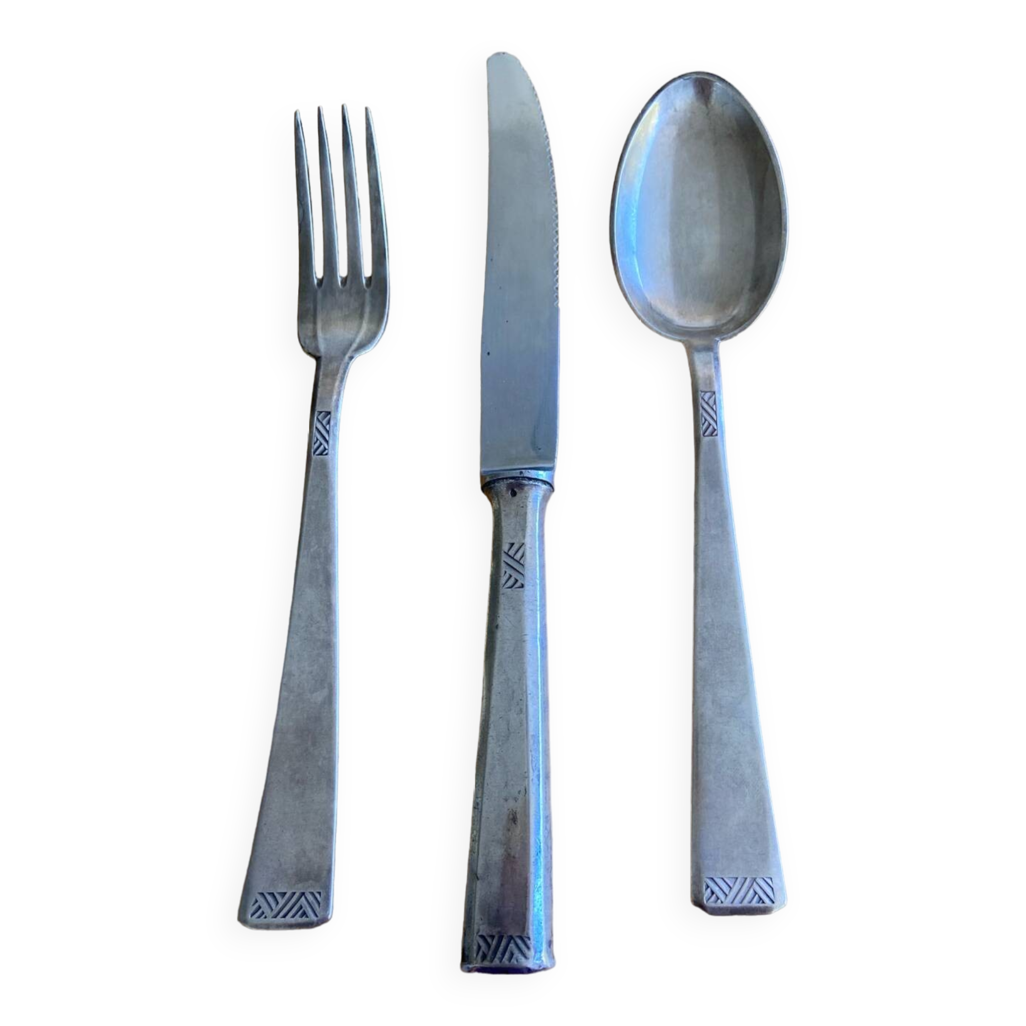 Lot of silver cutlery from the 1930s